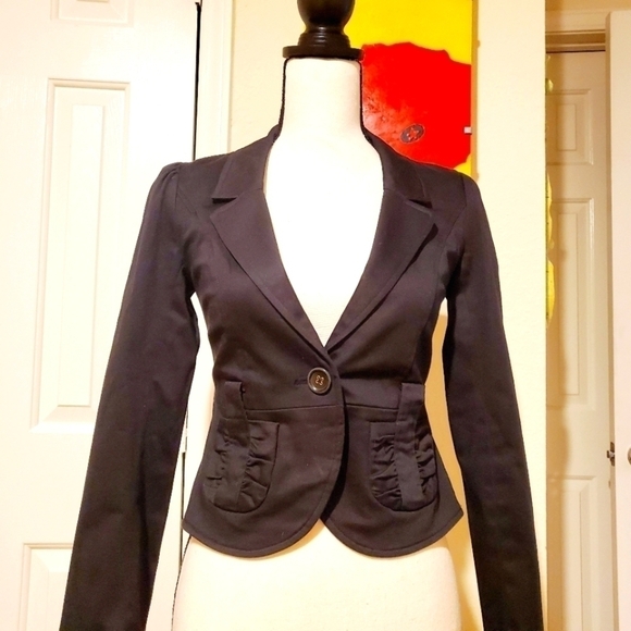 Rampage | Fitted Black Blazer - Picture 7 of 7